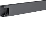 Hager LF4006009011 Leitungsführungskanal aus PVC LF 40x60mm graphitschwarz 2 Meter 