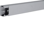 Hager LF4006107030 Leitungsführungskanal mit Trennwand PVC LF 40x60mm steingrau 2 Meter 