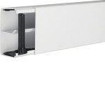 Hager LF6011109016 Leitungsführungskanal mit Trennwand PVC LF 60x110mm verkehrsweiß 2 Meter 