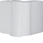 Hager LFF401137035 Außeneck einstellbar halogenfrei zu Leitungsführungskanal LF 40x110mm lichtgrau 