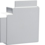Hager M55157035 Flachwinkel aus PVC zu Leitungsführungskanal FB 60x130mm lichtgrau 