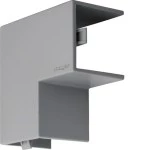 Hager M59557030 Flachwinkel aus PVC zu Leitungsführungskanal LF 25x25mm steingrau 