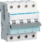 Hager MBN416 Leitungsschutzschalter 4-polig 6kA B-Charakteristik 16A 4TE 