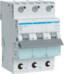 Hager MBS320 Leitungsschutzschalter 3-polig 6kA B-Charakteristik 20A QuickConnect 3TE 