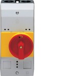 Hager MZ521N Aufputzgehäuse mit Drehantrieb für Motorschutzschalter IP54 