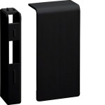 Hager SL2008069011 Endstück schnittkaschierend halogenfrei zu SL 20x80mm graphitschwarz 