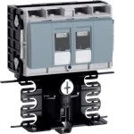 Hager SL20080947D1 Geräteträger-Technikteil Datenanschluss 2xCat. 6A zu SL 20x80mm Dekor Aluminium 