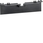 Hager SL20080A9011 Geräteträgerschürze für Geräteträger zu SL 20x80mm graphitschwarz 