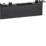 Hager SL20080AC9011 Geräteträgerschürze für Geräteträger universal design SL 20x80mm graphitschwarz 