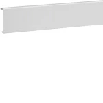 Hager SLH2008029010 Sockelleistenkanal-Oberteil aus PC/ABS halogenfrei zu SLH 20x80mm reinweiß 2 Meter 