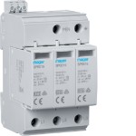 Hager SPB315 Überspannungsableiter T2 3P 40kA TNC Defektanzeige + Kontakt 