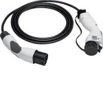 Hager XEV42151611 E-Ladestation Zubehör Kabel M3T2/T120A 1P 5 Meter 
