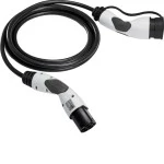 Hager XEV42251611 E-Ladestation Zubehör Kabel M3T2/T2 20A 1P 5 Meter 