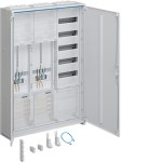 Hager ZB332P25 Komplettschrank universZ 1100x800x205mm SKII IP44 2 Zählerplätze /VF-5rh/APZ 3-feldig 