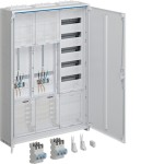 Hager ZB333Q25EN Komplettschrank universZ 2 Zählerplätze 3-Punkt VT5 APZ SLS 50A 1100x800x205mm IP44 
