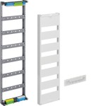 Hager ZU26KS Verteilerfeld universZ 900mm 6-reihig 1-feldig PE/N waagerecht 