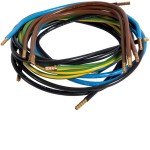 Hager ZY55PA Bestückungspaket universZ für 1 Zählerplatz unten,Einbausatz 1350mm für PV-Zählung 