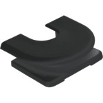 Jung 11SW Einführungsschieber für Kabel und Minikanal Thermoplast schwarz 