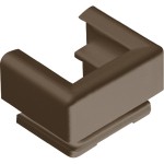 Jung 12BR Einführungsschieber für Kabelkanal 15x15mm Thermoplast braun 