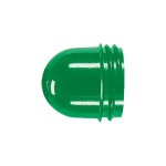 Jung 37G Schraubhaube hoch für Leuchtmittel mit max. 54mm Gesamtlänge Thermoplast grün 