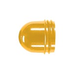 Jung 37GE Schraubhaube hoch für Leuchtmittel mit max. 54mm Gesamtlänge Thermoplast gelb 