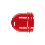 Jung 37R Schraubhaube hoch für Leuchtmittel mit max. 54mm Gesamtlänge Thermoplast rot 
