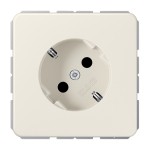 Jung 520-45 Schuko-Steckdose 45° 16A 250V Duroplast Serie CD cremeweiß 