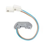 Jung 520-OLEDW-2 LED-Einsatz Schuko-Steckdose mit LED-Einsatz (Anwendung beleuchtetes Schriftfeld) cremeweiß 
