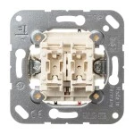 Jung 539VU Jalousietaster 1-polig (1 Antrieb) 10A 250V UP 