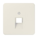 Jung 569-1UA Abdeckung für IAE/UAE-Anschlussdosen 1x8-polig Thermoplast Serie CD cremeweiß 