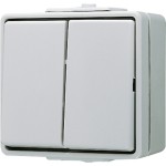 Jung 605W Wippschalter Serien 10AX 250V IP44 WG 600 