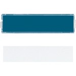 Jung 60ANA Transparente Abdeckung mit Einlage für Schriftfeld 9x40mm Einlage alpinweiß 
