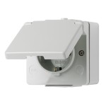Jung 620W Schuko-Steckdose 16A 250V IP44 WG 600 