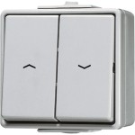 Jung 639VW Jalousietaster 1-polig (1 Antrieb) 10A 250V IP44 WG 600 
