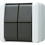 Jung 805W Wippschalter Serien 10AX 250V IP44 WG 800 