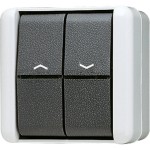 Jung 839VW Jalousietaster 1-polig (1 Antrieb),AX 250V IP44 WG 800 