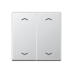 Jung A102PAL Wippe mit Pfeilsymbolen für Taster 2-fach Serie A aluminium 