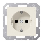 Jung A1520 SCHUKO Steckdose 16A 250V Duroplast Serie AS cremeweiß 