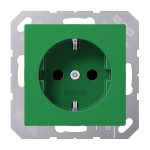 Jung A1520BFGN SCHUKO Steckdose 16A 250V Thermoplast Serie AS/A grün (für SV) 