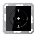 Jung A1520BFSW SCHUKO Steckdose 16A 250V Thermoplast Serie A schwarz 