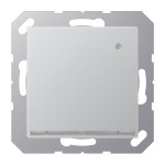 Jung A1539-OALLNW LED-Orientierungslicht mit integriertem Helligkeitssensor Thermoplast lackiert Serie A aluminium 