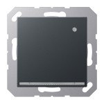 Jung A1539-OANMLNW LED-Orientierungslicht mit integriertem Helligkeitssensor Thermoplast lackiert Serie A anthrazit matt 