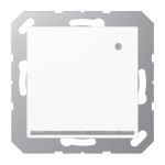 Jung A1539-OWWLNW LED-Orientierungslicht mit integriertem Helligkeitssensor Thermoplast Serie AS/A alpinweiß 