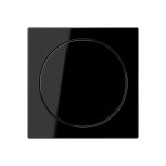 Jung A1740SW Abdeckung mit Drehknopf Duroplast Serie A schwarz 