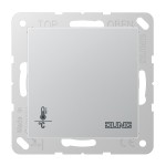 Jung A2178ORTSAL KNX Objektregler mit integrierter Tasterschnittstelle 4-fach Serie A aluminium 