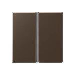 Jung A402TSAMO Tastensatz 2-fach F40 Serie A mokka 
