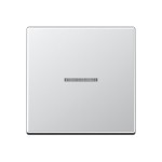 Jung A590KO5AL Wippe 1-fach mit Lichtleiter Serie A aluminium 