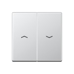 Jung A595PAL Wippe 2-fach mit Pfeilsymbolen Serie A aluminium 