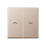 Jung A595PCH Wippe 2-fach mit Pfeilsymbolen Serie A champagner 