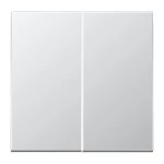 Jung AL102 Wippe für Taster 2-fach Serie LS Aluminium 